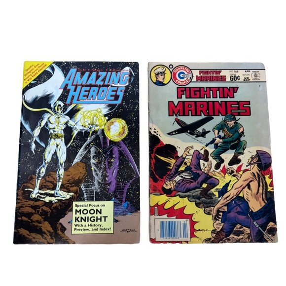 Vintage Comic Book Lot of 6 - James Bond, Green Lantern, Fightin Marines - Picture 4 of 4